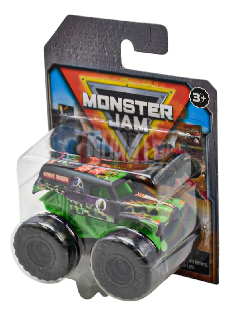 Monster Jam Pack 4 Vehiculos Escala 1:72 Spin Master Multicolor