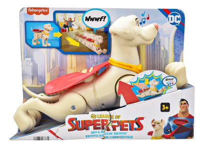 Pack 2 Figuras Krypto Y Indoraptor Brachiosaurus Mattel