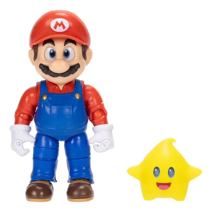 Super Mario Galaxy Movie Mario Con Luma Figura 13cm Jakks