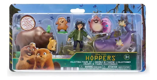 Disney Pixar Hoppers Set Figuras Operación Castor Just Play
