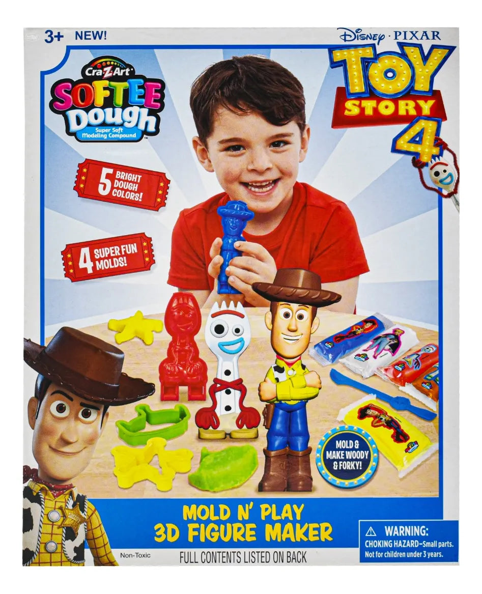 Disney Pixar Toy Story Crea Figura Moldeable 3d Cra Z Art
