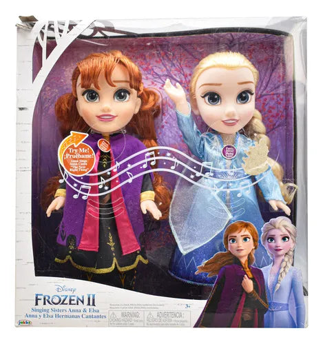 Disney Frozen 2 Anna Y Elsa Hermanas Cantantes Hasbro Cd