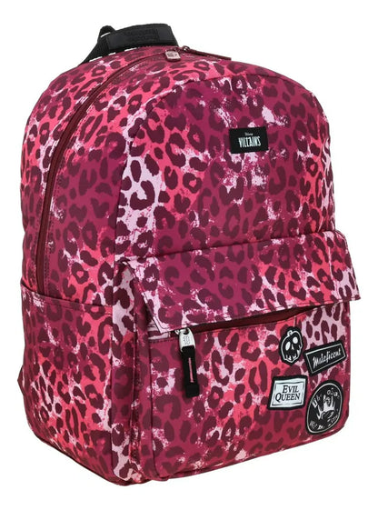 Mochila Y Lonchera Disney Villains Vi66420 Primaria Chenson Fucsia Estampado