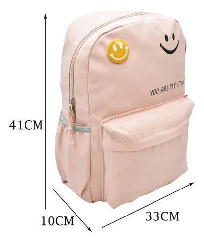Mochila You Are My Smile Coral Lisa Primaria Ll23bmj105