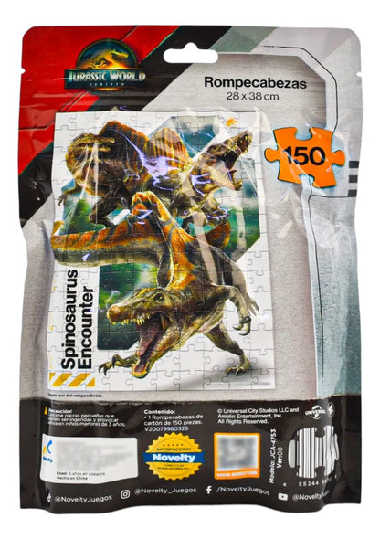 Jurassic World Pack Domino Memory Puzzle #2 Novelty
