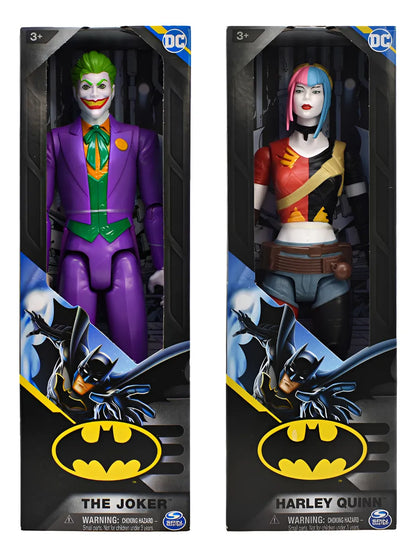 Dc Batman Pack The Joker Y Harley Quinn 30 Cm Spin Master
