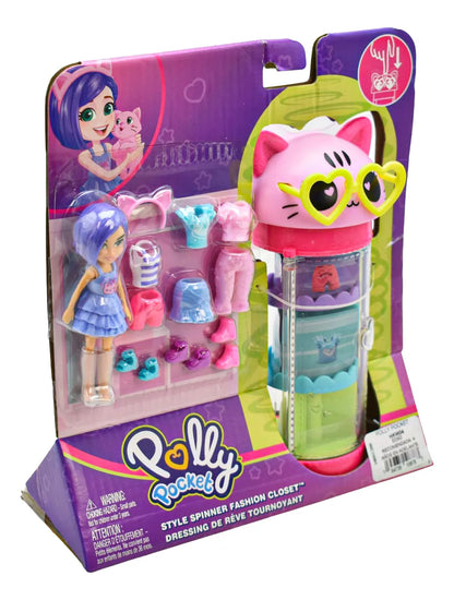 Polly Pocket Armario Giratorio De Looks Pack 2 Piezas Mattel