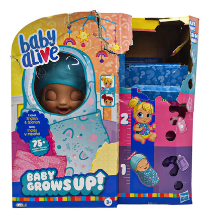 Baby Alive Grows Up Crece De Verdad Habla Español Hasbro Cd