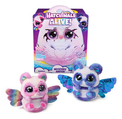 Hatchimals Alive Huevo Pandoo Mystery Hatch Spin Master Color Rosa
