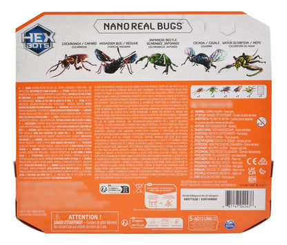 Hex Bots Pack 2 Sets Dragon Negro Y Nano Bugs Spin Master Dragón Negro