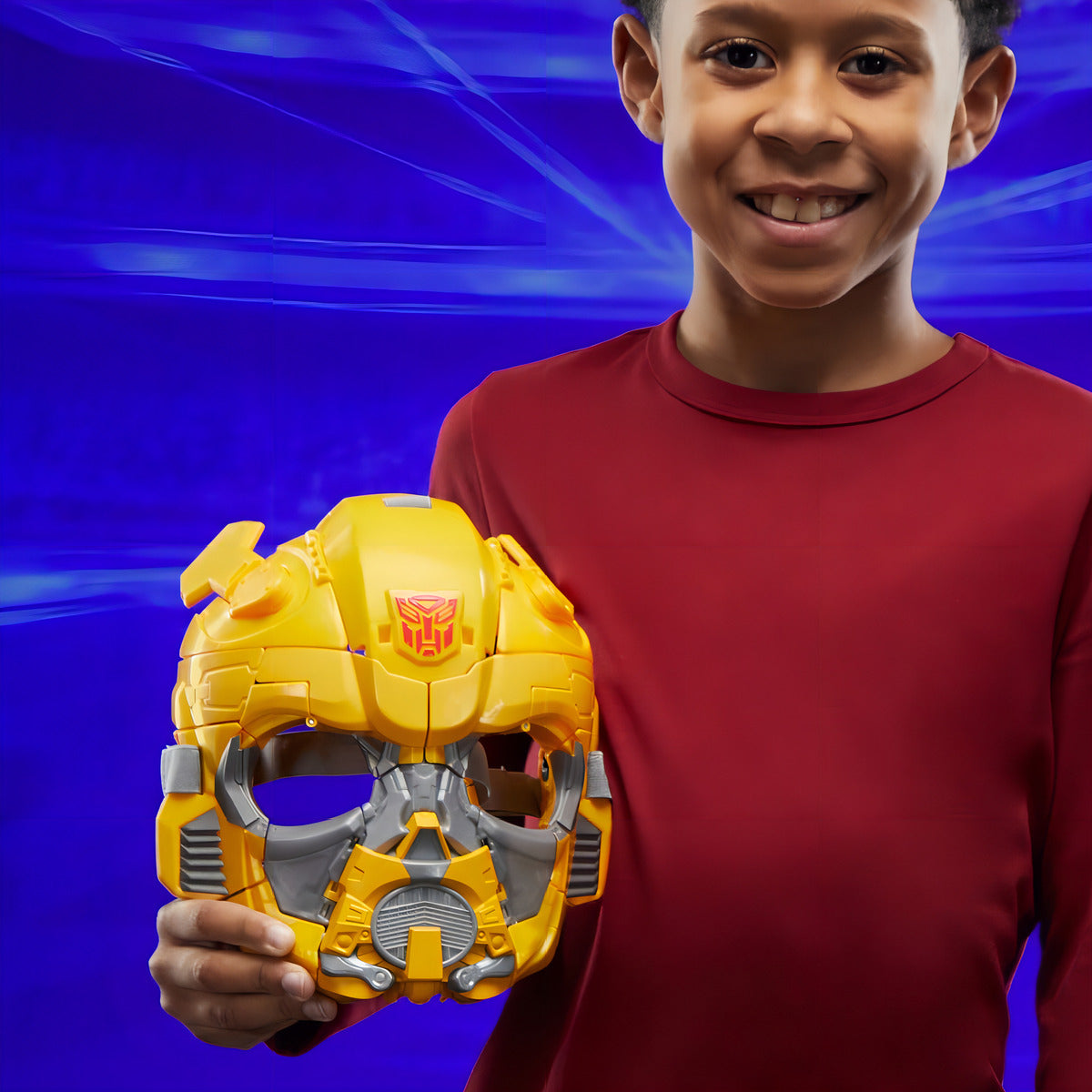 Figura De Acción y Máscara Transformers One Bumblebee B-127 +6 años