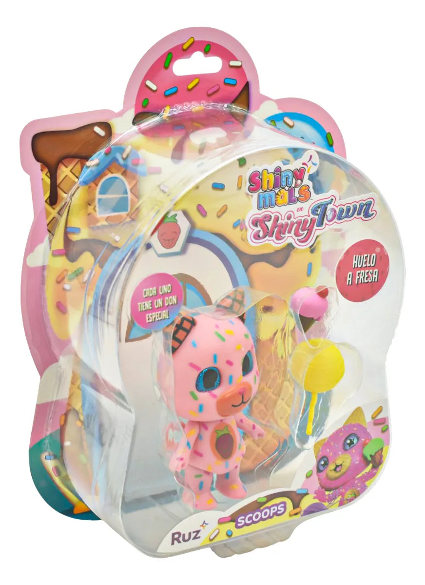 Shinymals En Shiny Town Pack 8 Figuras 10cm Ruz