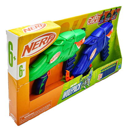 Nerf Easy Play Wolfpack 20 Dardos Hasbro Cf Multicolor