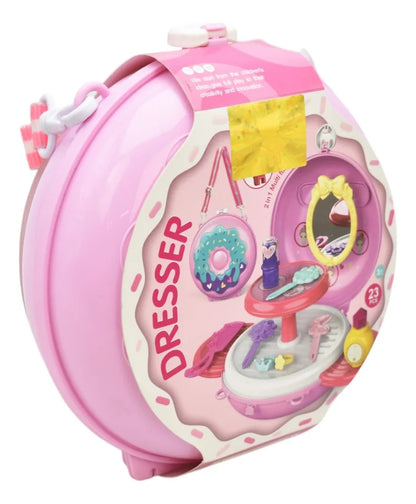 Mini Tocador De Belleza 2 En 1 Con Accesorios Dresser 8154