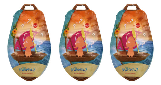Moana 2 Wayfinder Wonders Pack 3 Figuras Sorpresa Mattel