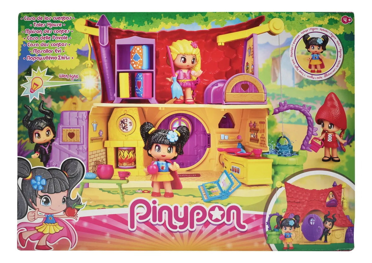Pinypon Casa De Los Cuentos Famosa Cd Multicolor