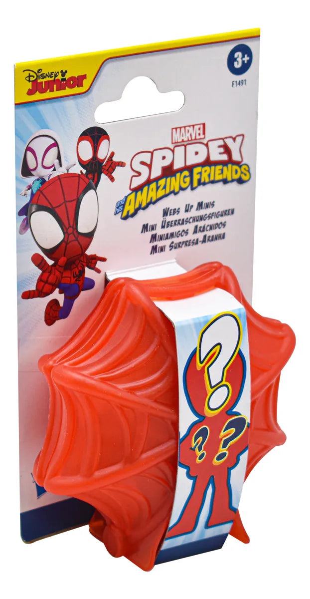 Marvel Spidey Miniamigos Aracnidos Pack 3 Figuras Hasbro