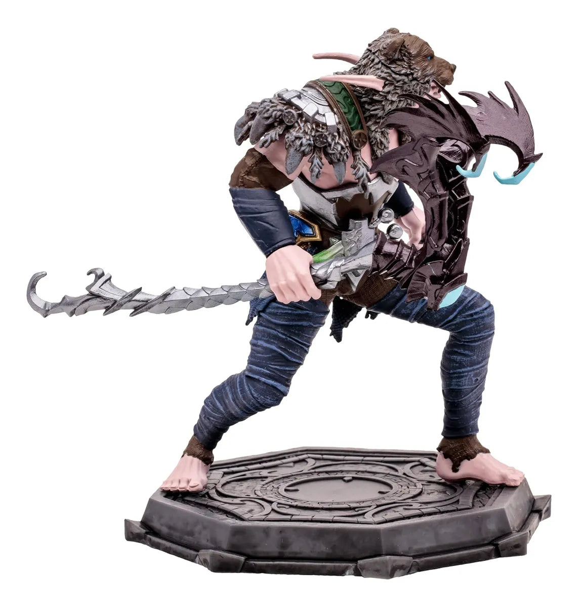 World Of Warcraft Elf Druid Y Rouge Rare 12cm Mcfarlane