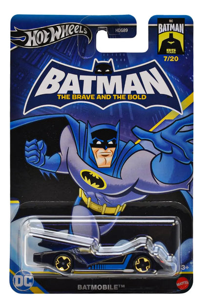 Hot Wheels Batman Hdg89 Pack 4 Vehicles #2 Mattel Multicolor