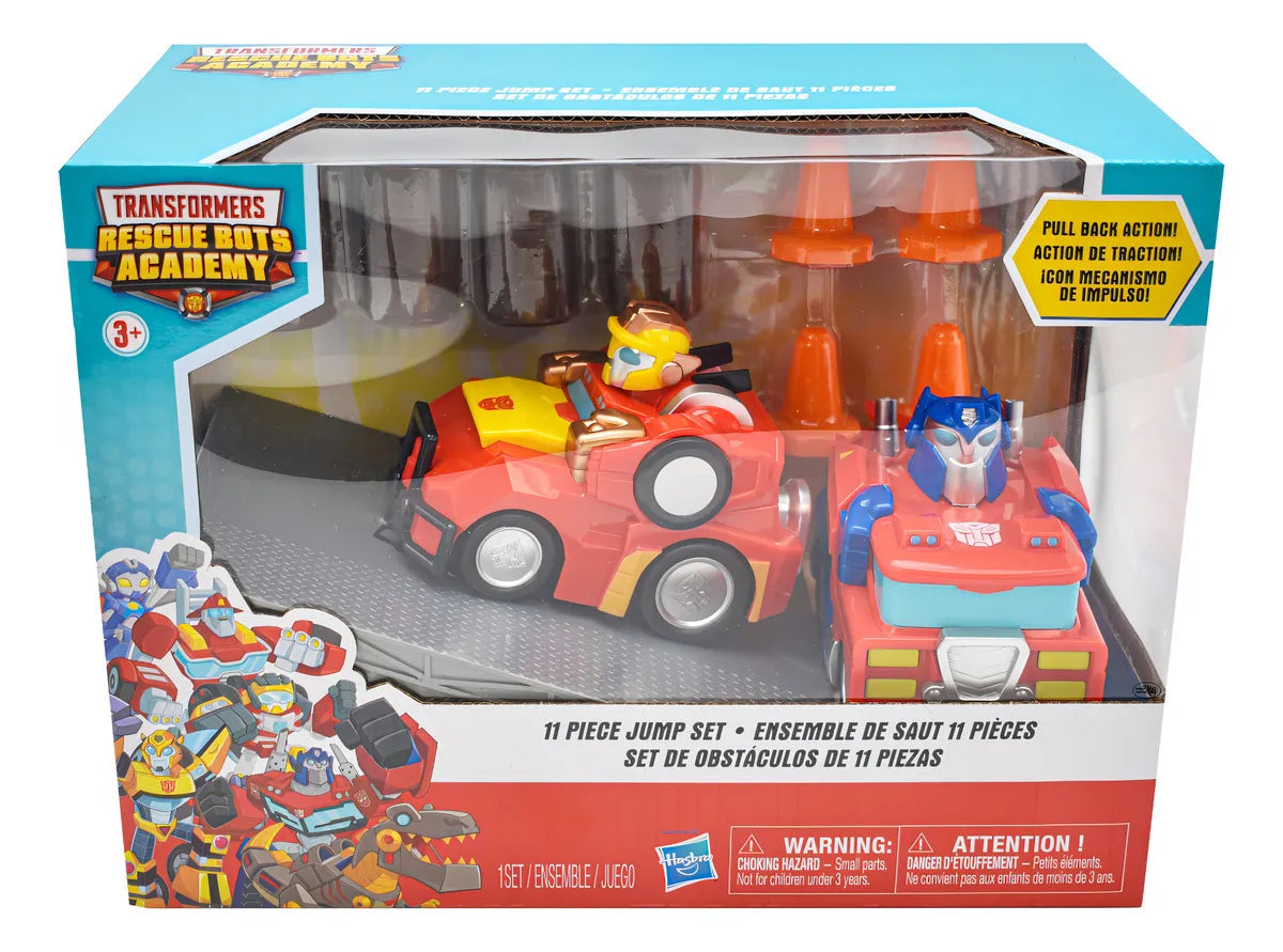 Transformers De Obstaculos De 11 Hasbro Color Rojo Personaje Optimus Prime, Bumblebee