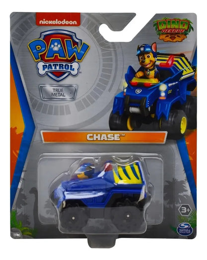 Paw Patrol Basico Y Dino Recue 3 Vehiculos Spin Master Chase Y Rex Multicolor