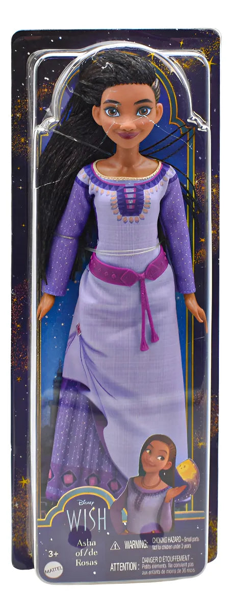 Disney Wish Asha Muñeca Basica 29cm Mattel Cf