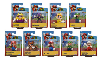 Super Mario Pack 9 Character Figures 6cm Jakks Pacific