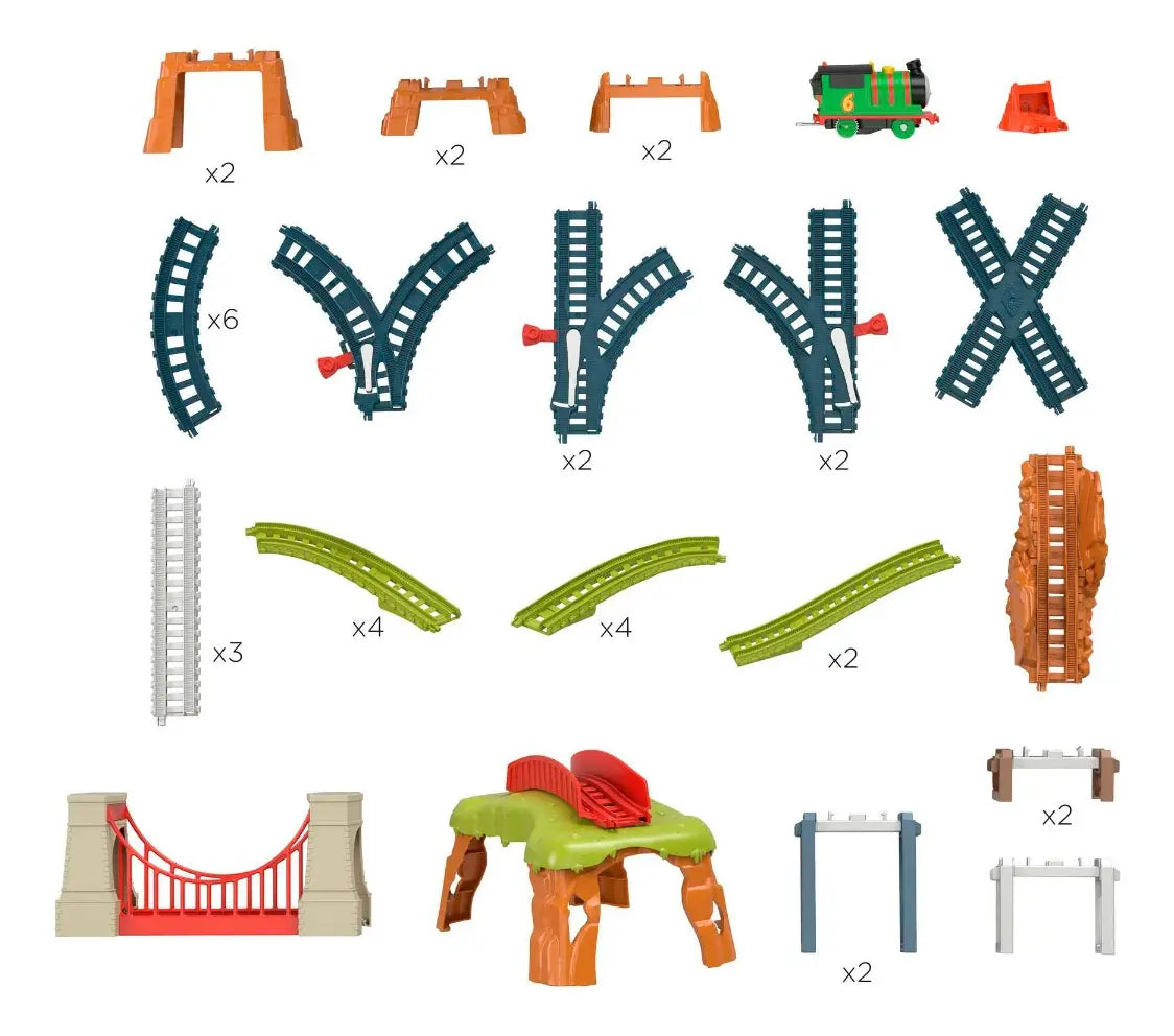 Thomas Y Sus Amigos Conjunto 6 En 1 De Percy Fisher Price
