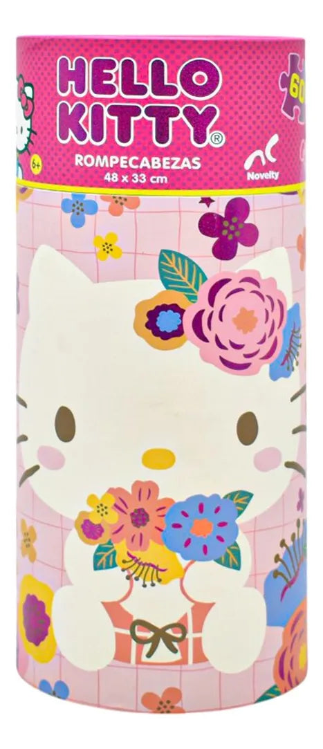 Hello Kitty Rompecabezas 60 Pzs 48x33cm Novelty