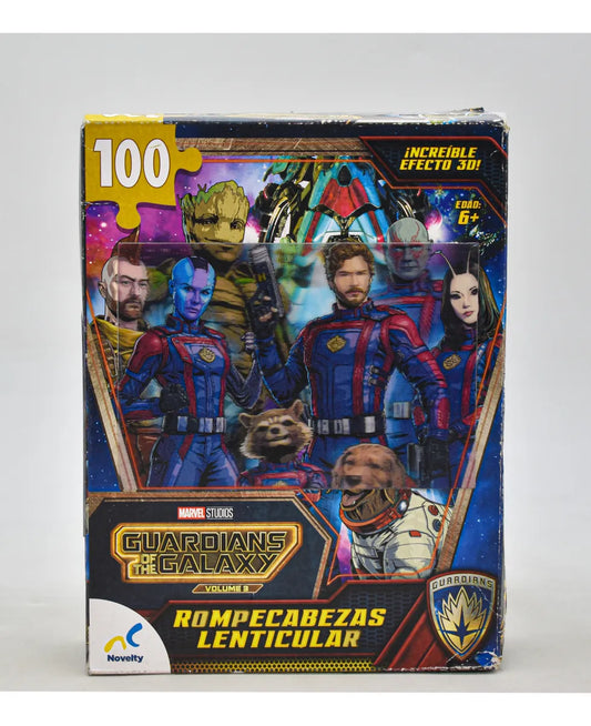 Guardianes De La Galaxia Rompecabezas 100pz 3d Novelty Cf