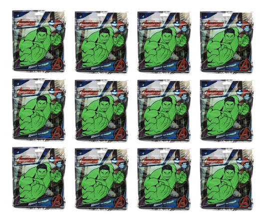 Marvel Hulk Foami Moldeable Pack 12 Pzas Bestway Verde