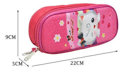 Mochila Con Ruedas Kit Sweet Primaria Con Detalle Rosa 3d