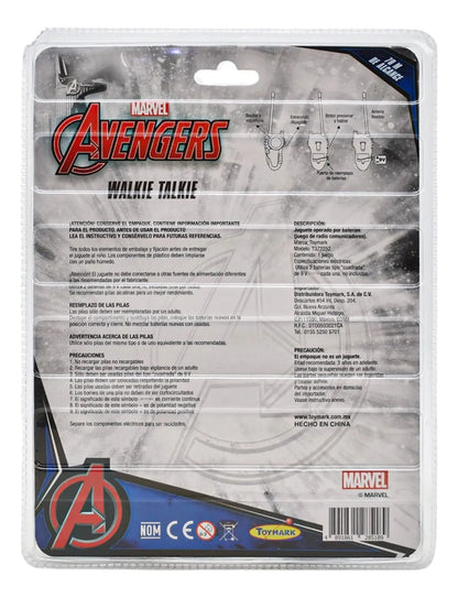 Walkie Talkie Marvel Avengers Verde Alcance 70m Toymark Verde