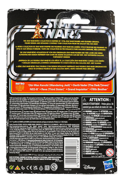 Star Wars Obi Wan Kenobi Wandeing Retro Collection Hasbro Cd