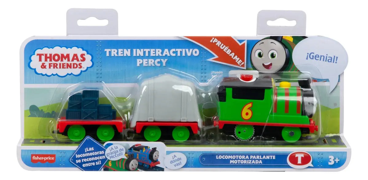 Thomas And Friends Percy Locomotora Parlante Fisher Price