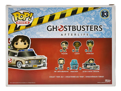 Ghostbusters Afterlife Ecto1 With Trevor #83 Rides Funko Da