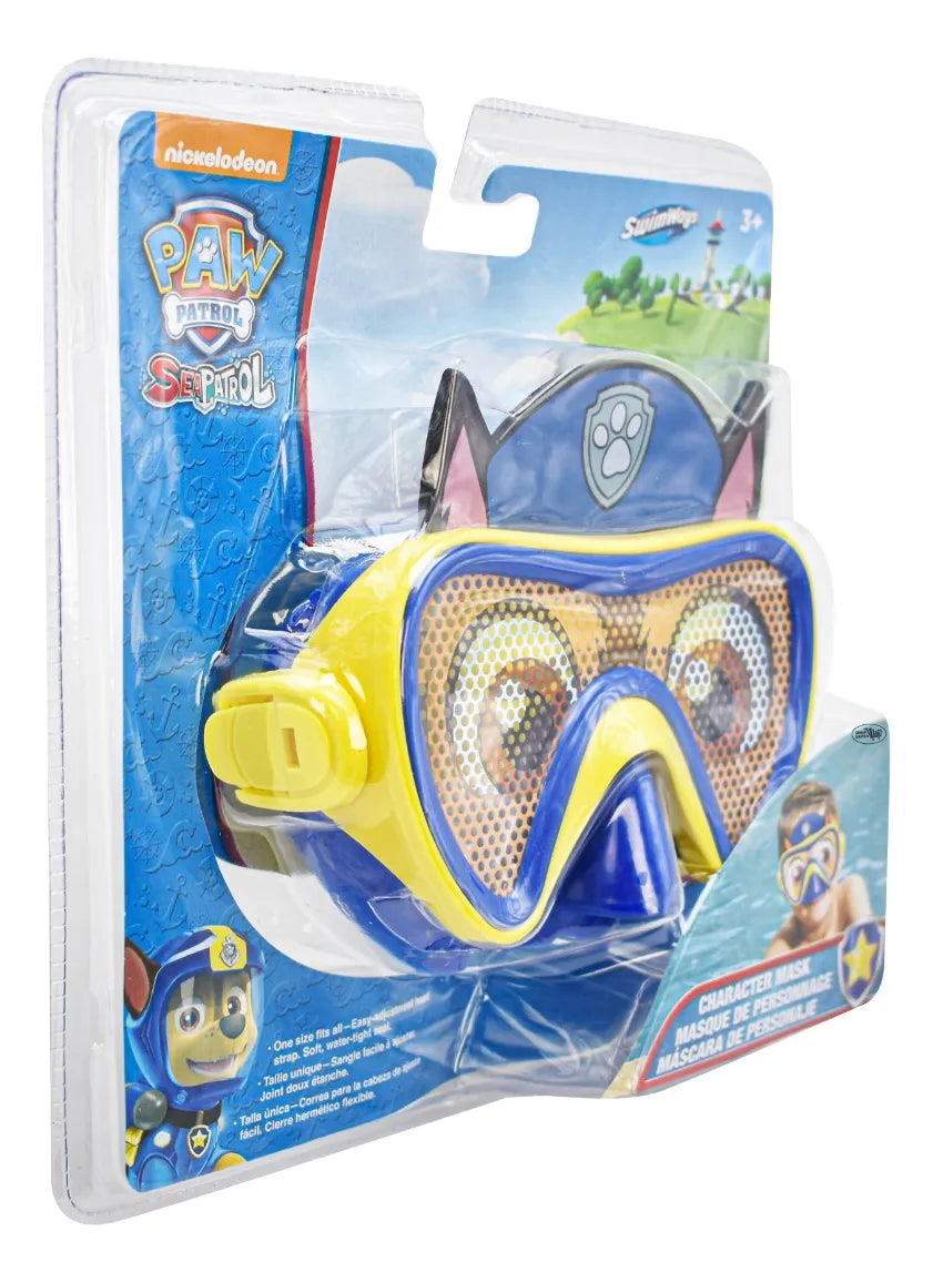 Paw Patrol Sea Patrol Mascara De Nado Chase Swimways