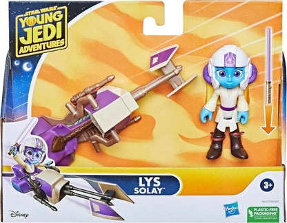 Star Wars Pack 3 Lys Kay Grogu Y Nave Firespray Hasbro