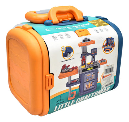 Maletin De Herramientas 3 En 1 49 Pzas Little Craftsman 3682 (Usado)