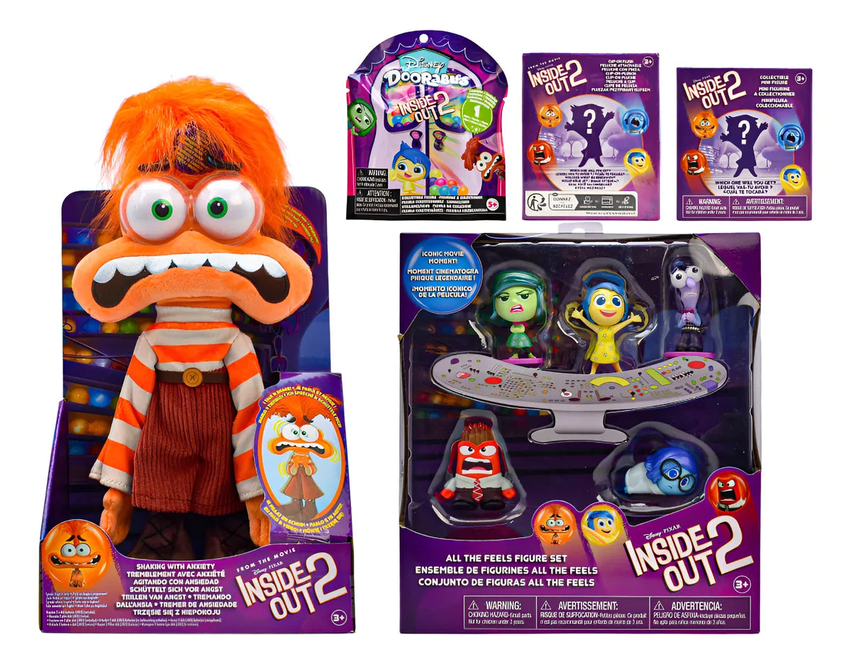 Disney Intensamente 2 Pack Figuras Y Sorpresas Just Play