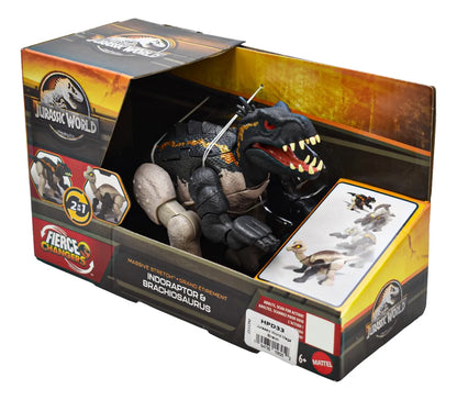 Jurassic World Fierce Changers Pack 2 Figuras Mattel