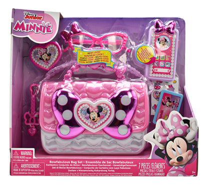 Disney Minnie Fantastico Conjunto De Bolso Just Play Rosa