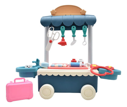 Carro Multifuncional De Equipos Medicos Juego De Rol T1003a