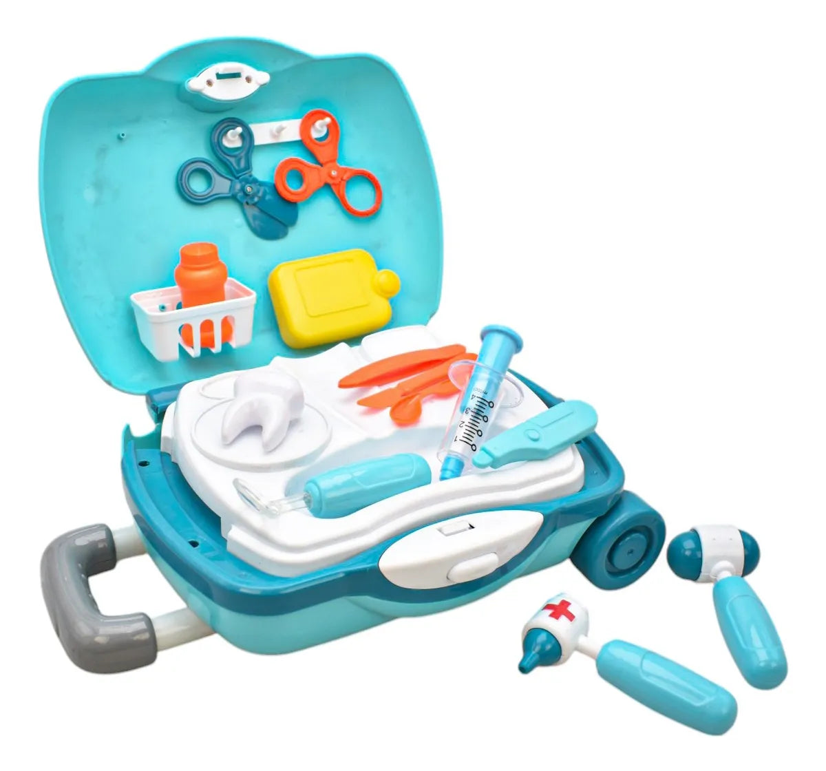 Maletin De Dentista Portatil De Juguete 18 Piezas 8g808 Cf