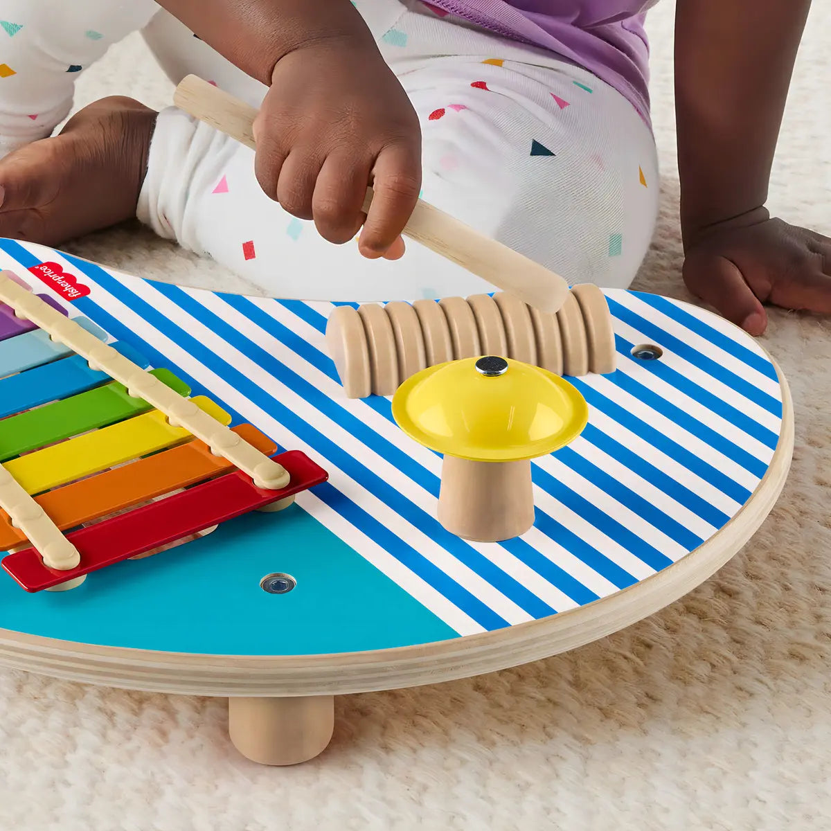 Mesa De Musica De Madera 3 En 1 Para Niños Fisher Price