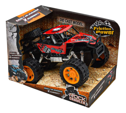 Mad Runner Pack 2 Vehiculos Rock Crawler Z160 Rock Crawler Rojo/azul