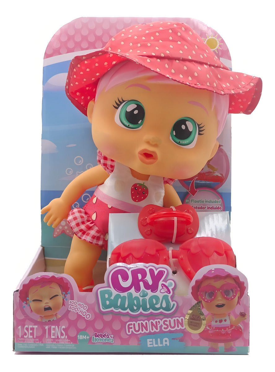 Cry Babies Fun N Sun Ella Flotador Original Chilloncitos