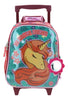 Mochila Con Ruedas Happy Girl Unicornio Kinder Chenson