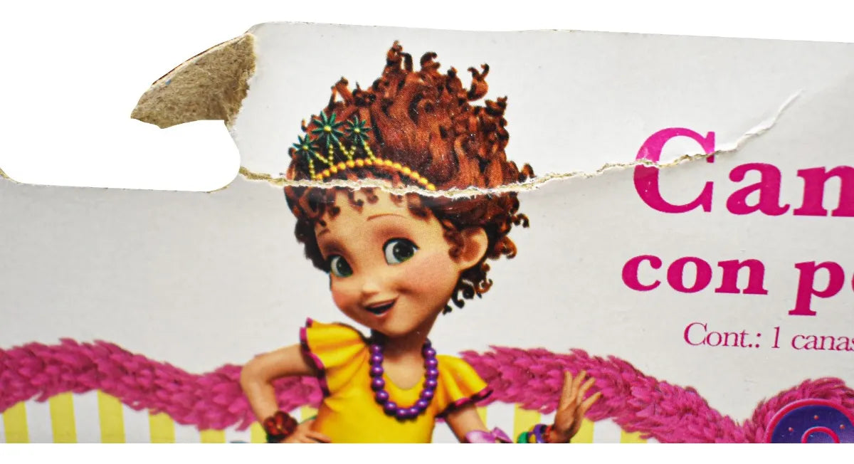 Canasta Con Pelotas Princesas Fancy Nancy 5pz Bestway Cd