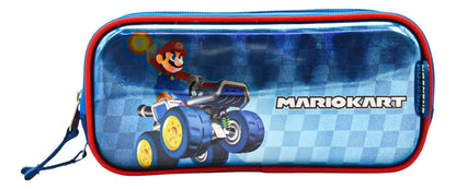 Mochila Y Lapicera Mario Bros Mb64544 Chenson Con Detalle Multicolor 3d Tornasol